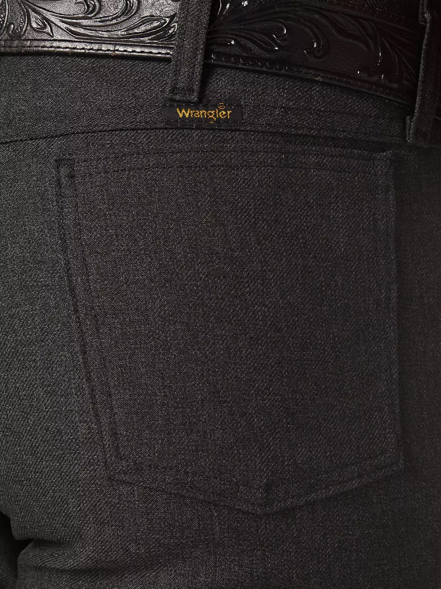 Wrangler Men's Wrancher® Dress Jean in Heather Black