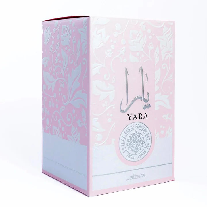 Lattafa Yara Eau de Parfum for Women 3.4 Oz