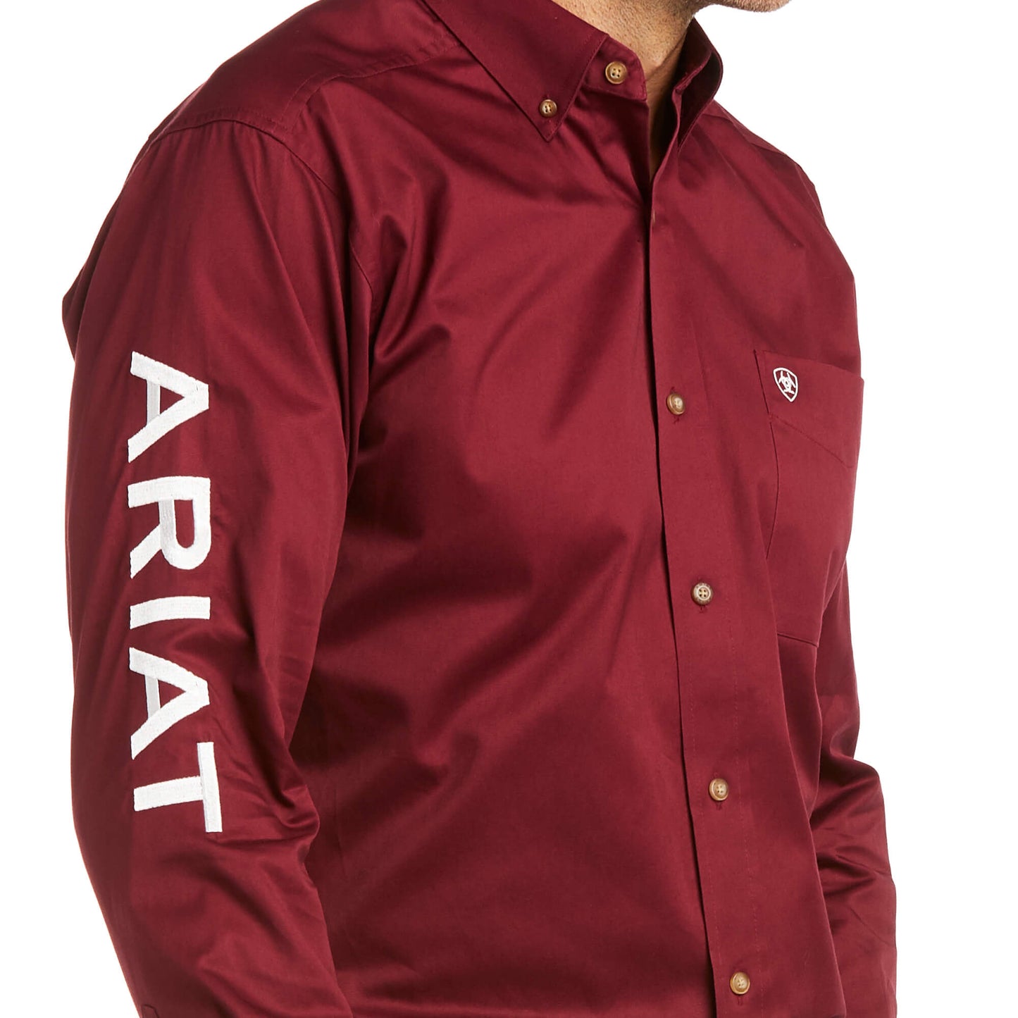 BURGUNDY/WHITE