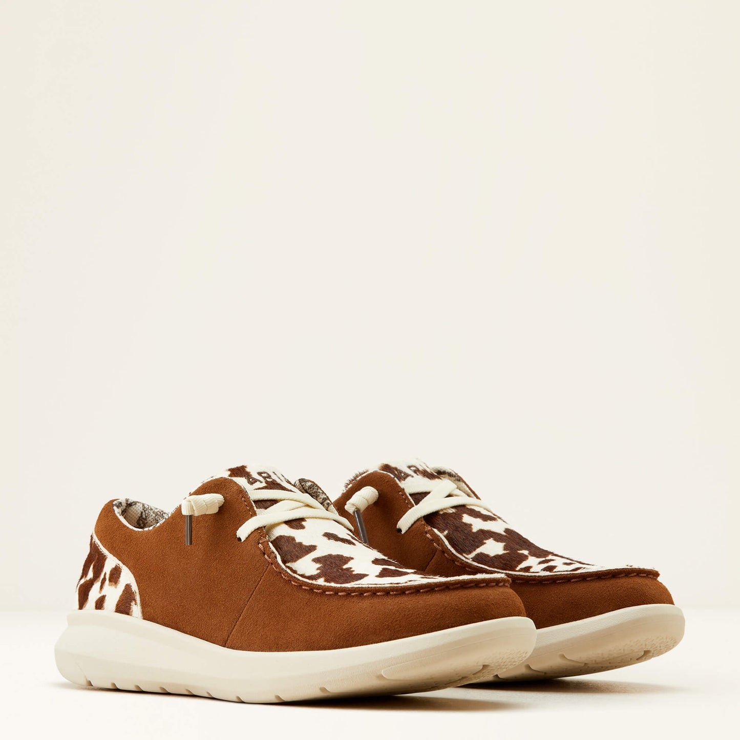 GINGER SUEDE|COW HAIR ON