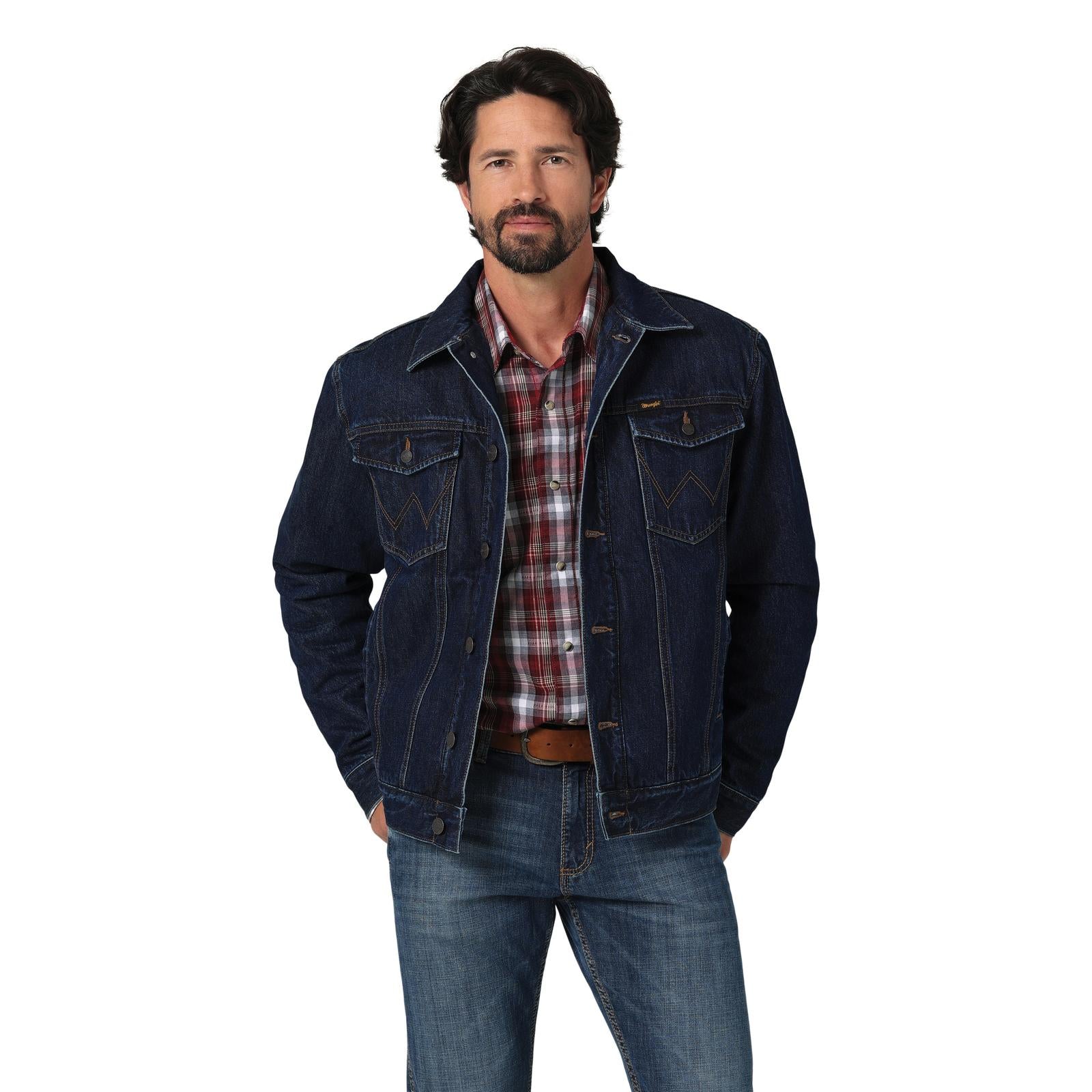 Men's Wrangler® Retro Unlined Denim Jacket in Bella Vista