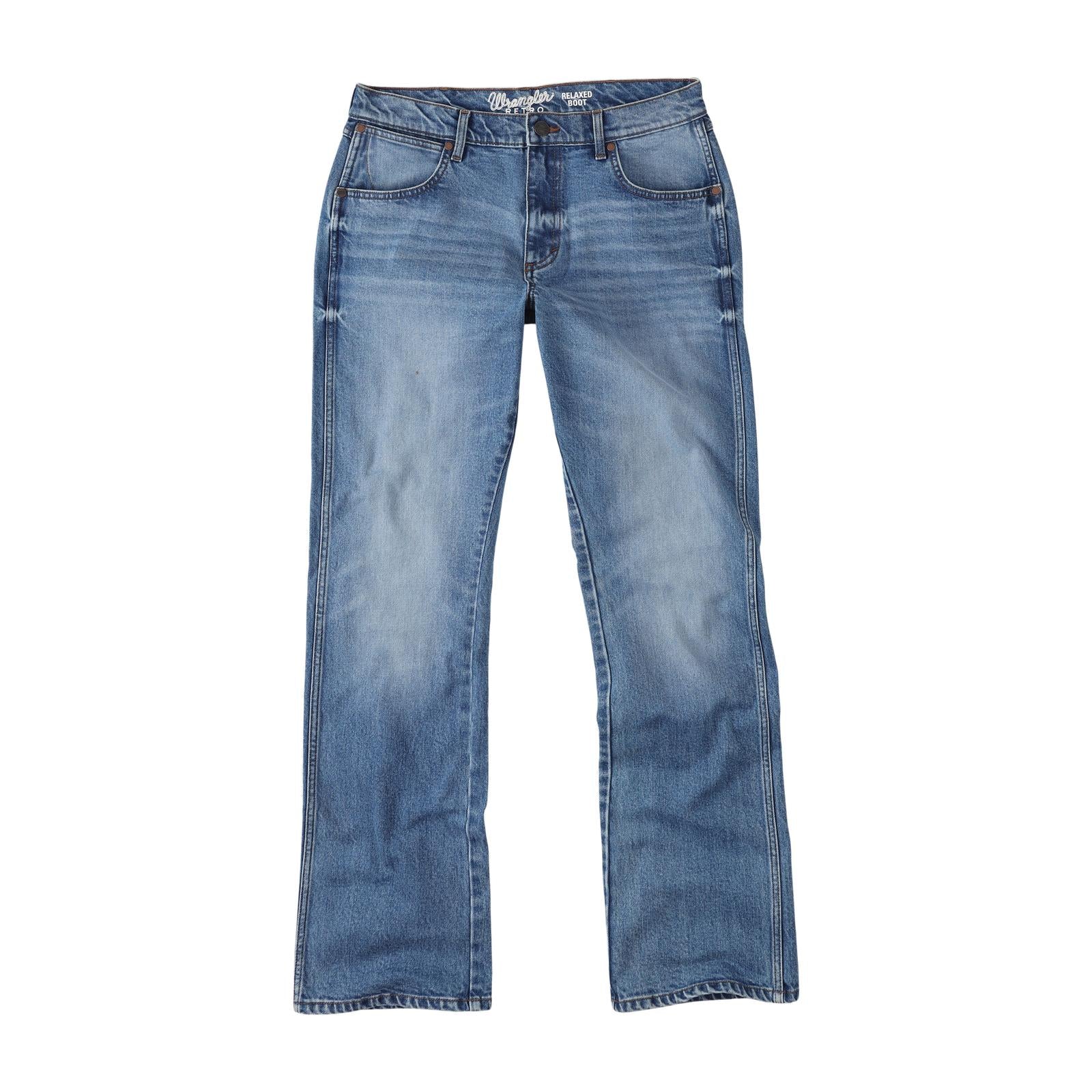 Wrangler Retro Relaxed Fit Boot Cut – Jeans Bambini E Ragazzi In Denim Elasticizzato
