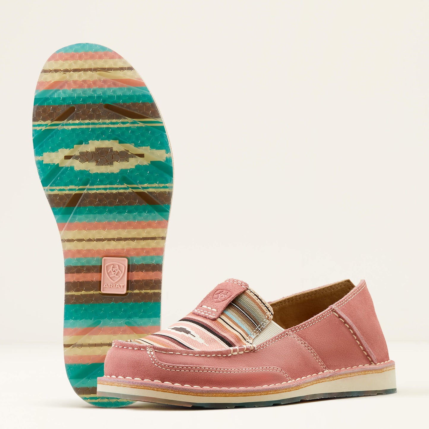 AZALEA SUEDE|BABY PINK SERAPE