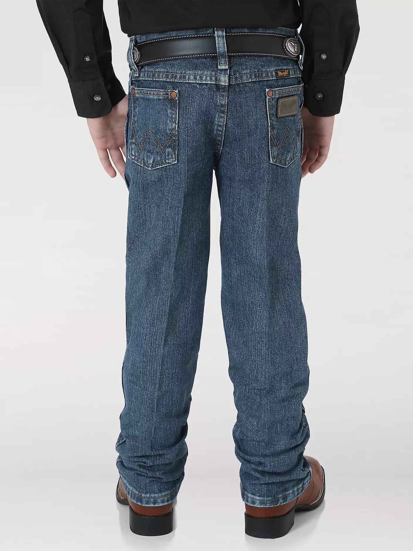 Wrangler Boys Cowboy Cut® Original Fit Boys 8-18 Subtle Worn