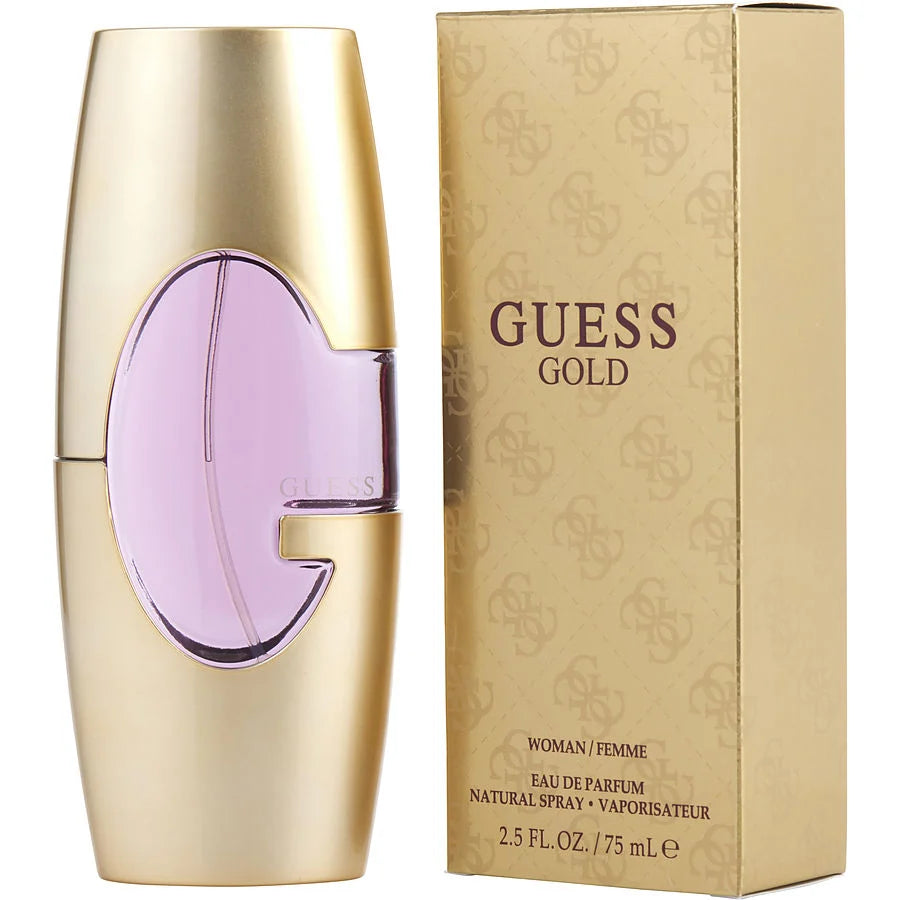 Guess Gold Woman Eau de Parfum Pour Femme Natural Spray 2.5 OZ