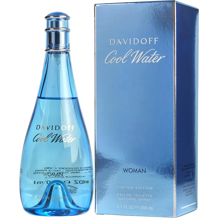 Davidoff Cool Water Woman Eau de Toilette Spray 6.7 OZ