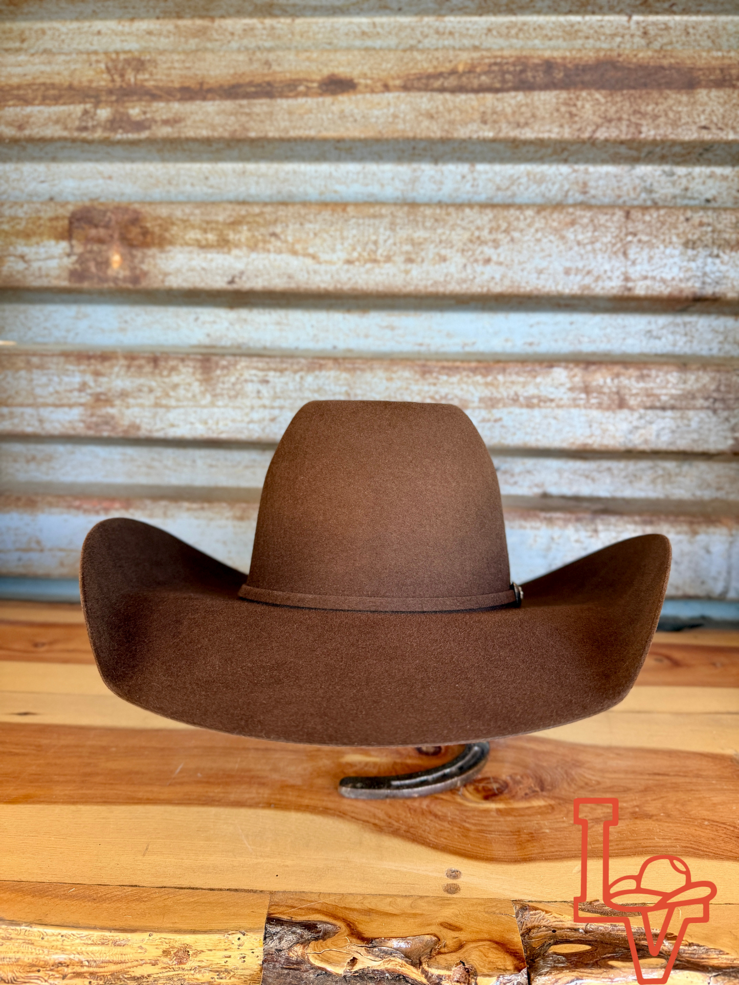 Rodeo King 30X Beaver Felt Hat Regular Crown Whiskey
