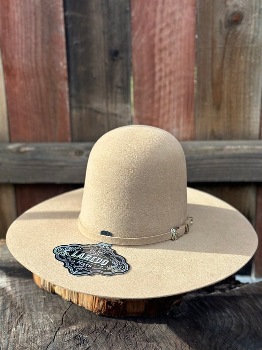 Laredo Wool Felt Hat Open Regular Crown Peacan