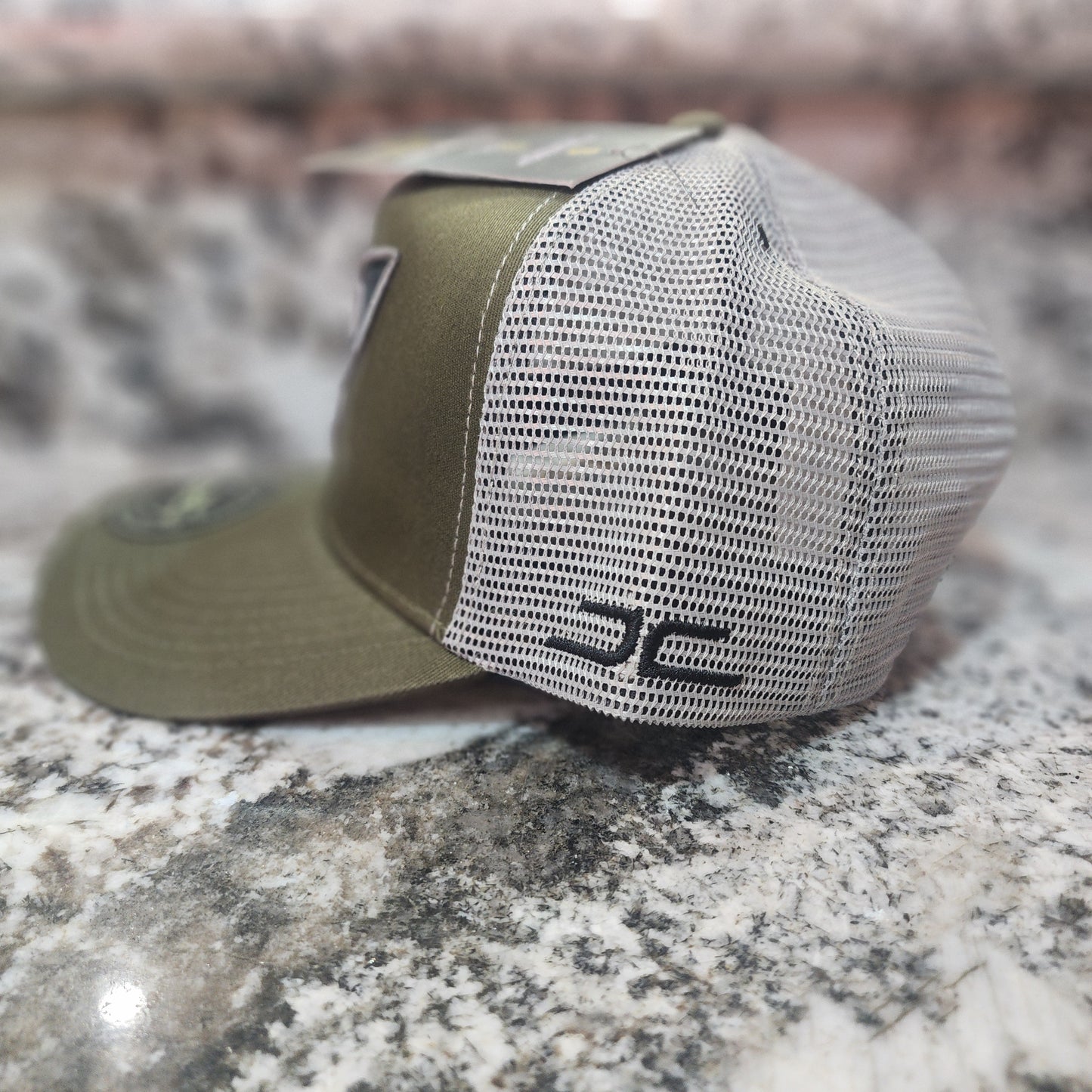 JC Hats Cohete Curved Mesh Snapback Dark Green