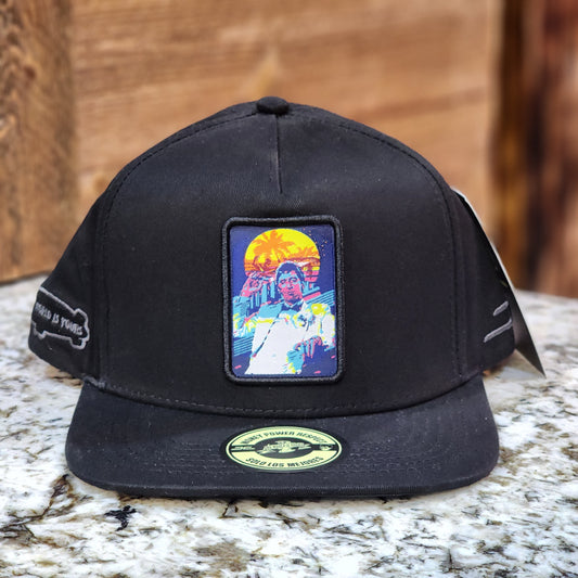 JC Hats Miami Vibe Snapback Black