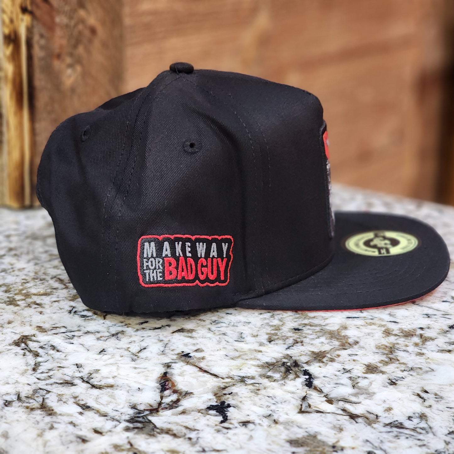 JC Hats Bad Guy Snapback Black