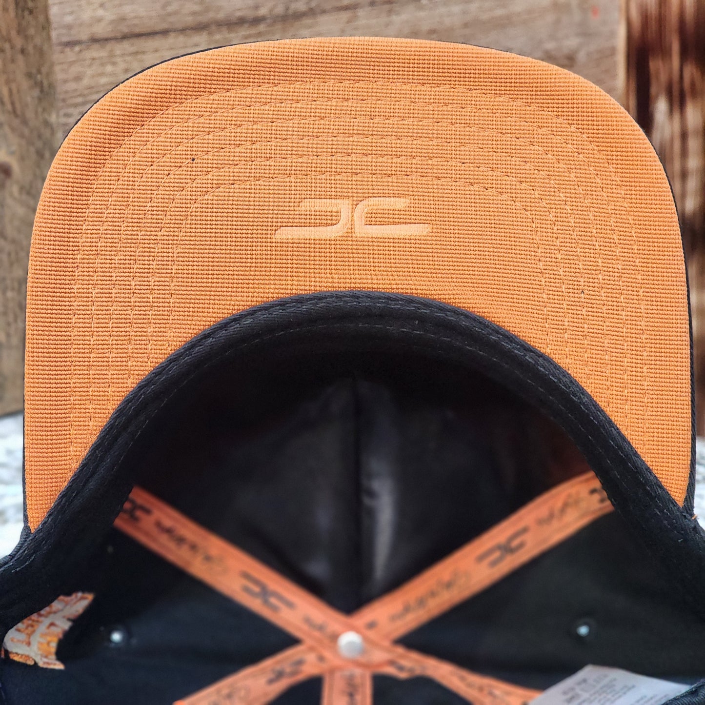 JC Hats Trust Snapback Black