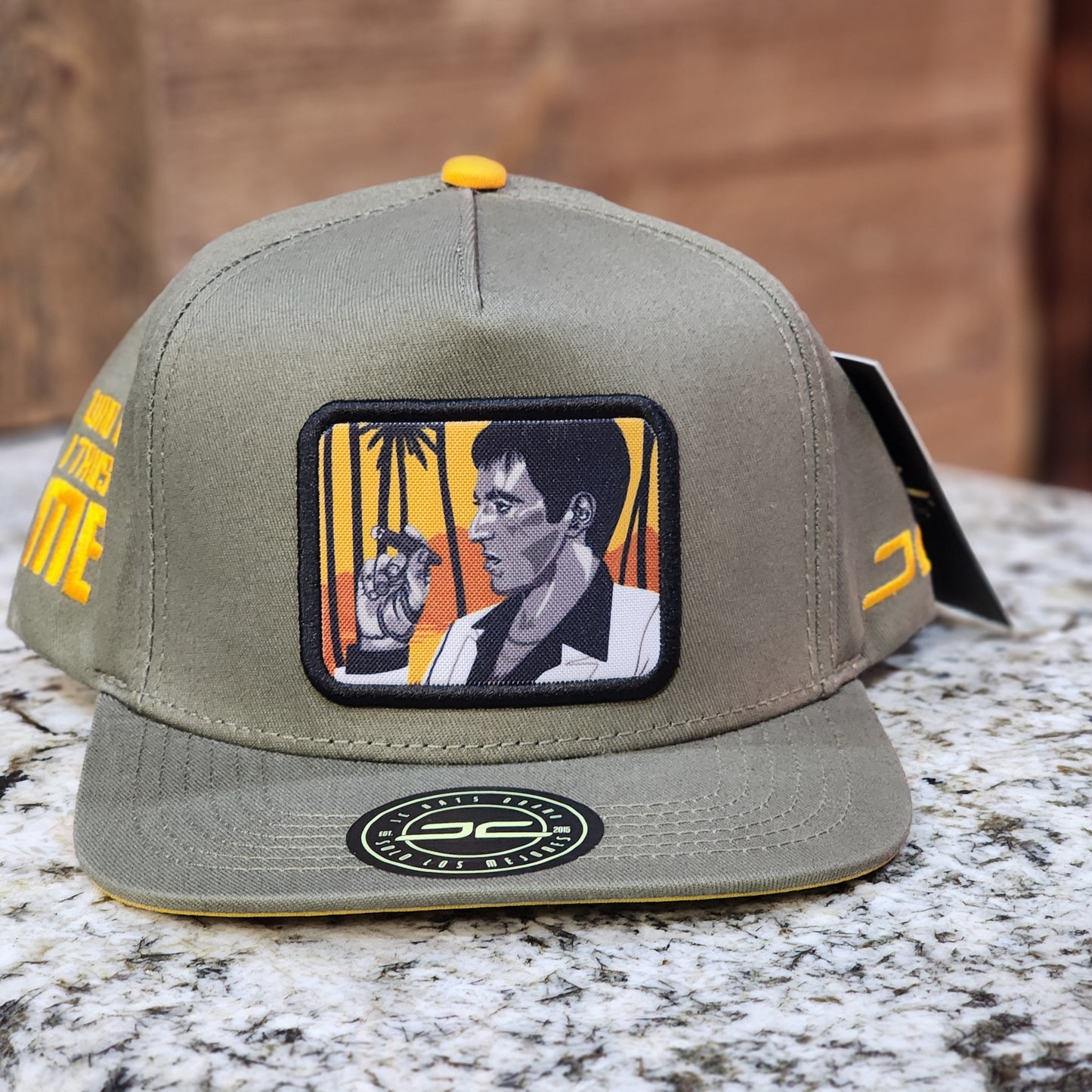 JC Hats Trust Snapback Green Olive