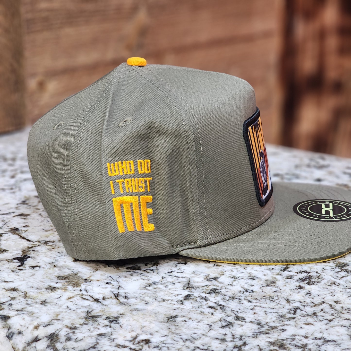 JC Hats Trust Snapback Green Olive