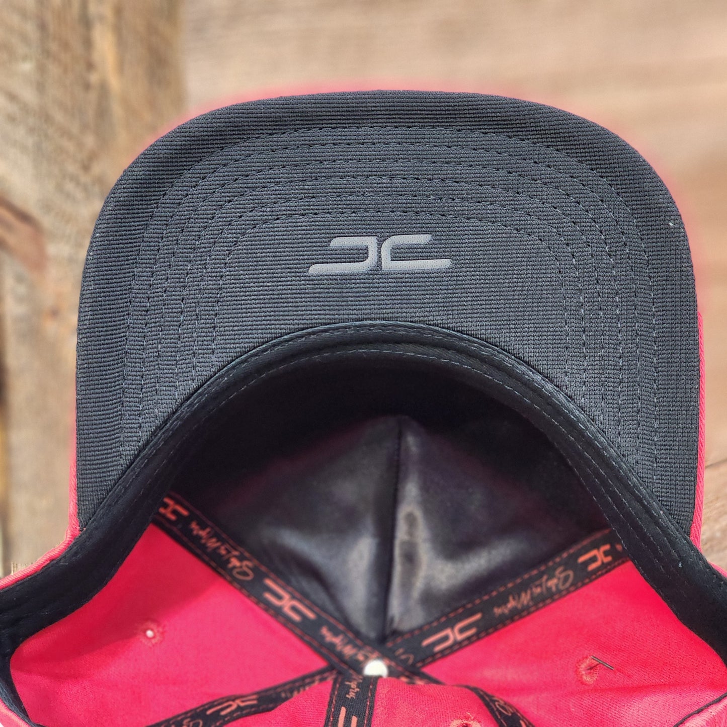 JC Hats Easy Snapback Red