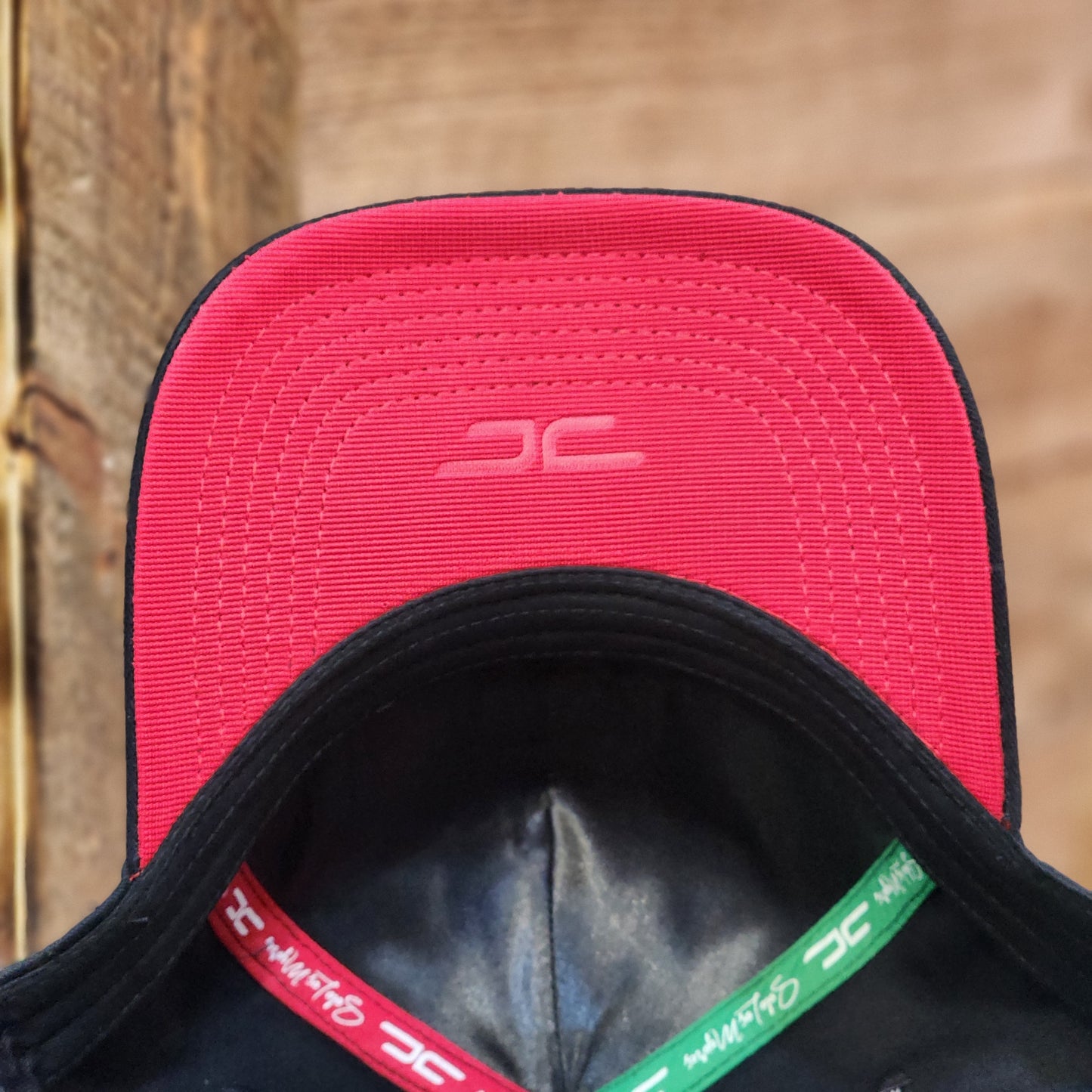 JC Hats Money Maker Curved Snapback Black