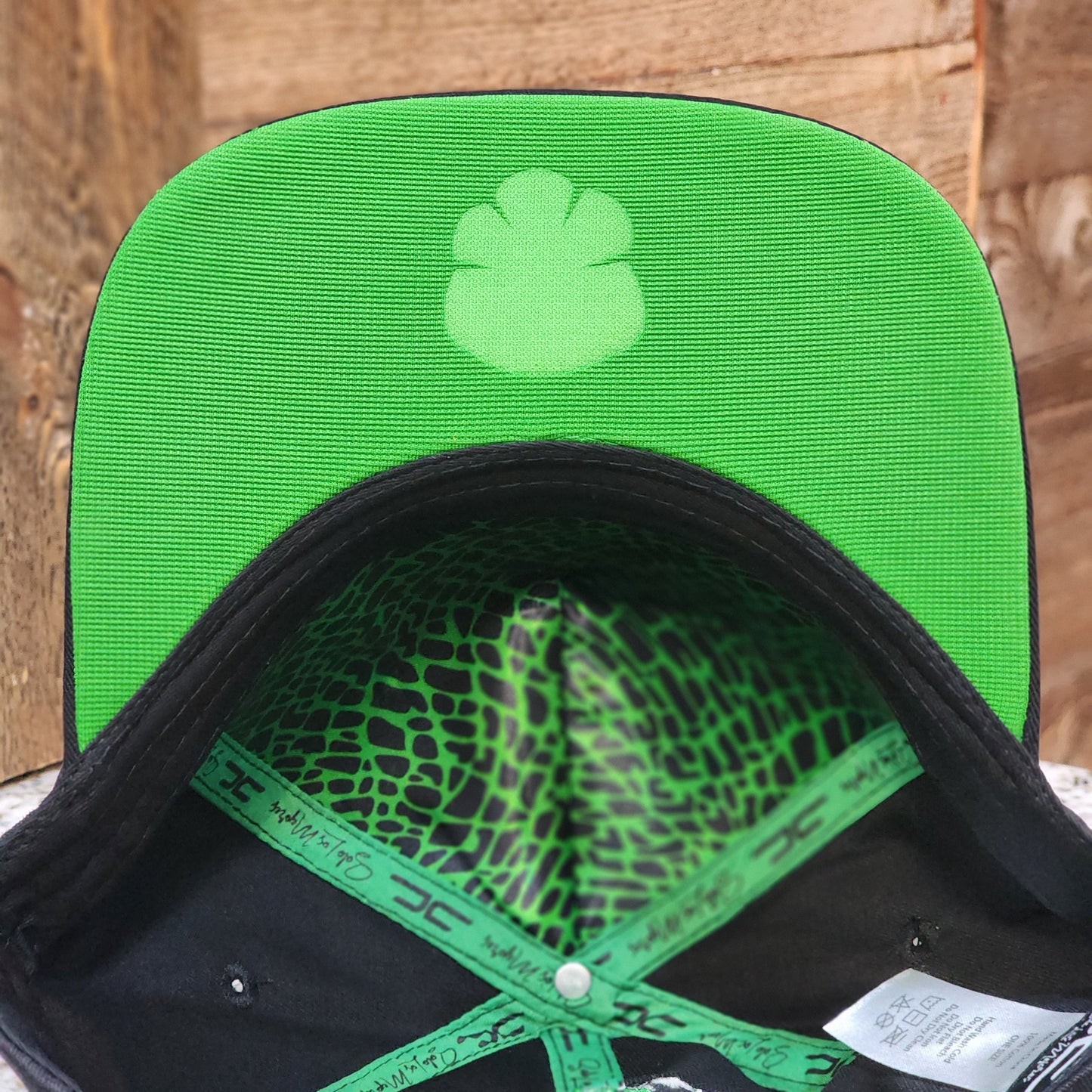 JC Hats Elephant Snapback Black/Grey