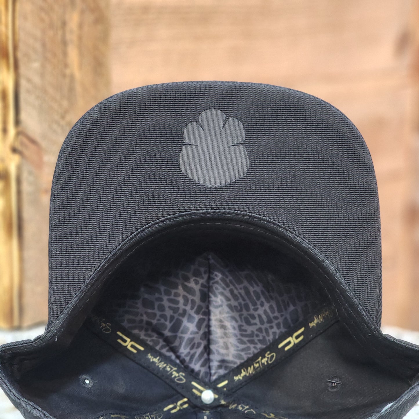 JC Hats Elephant Snapback Black/Gold