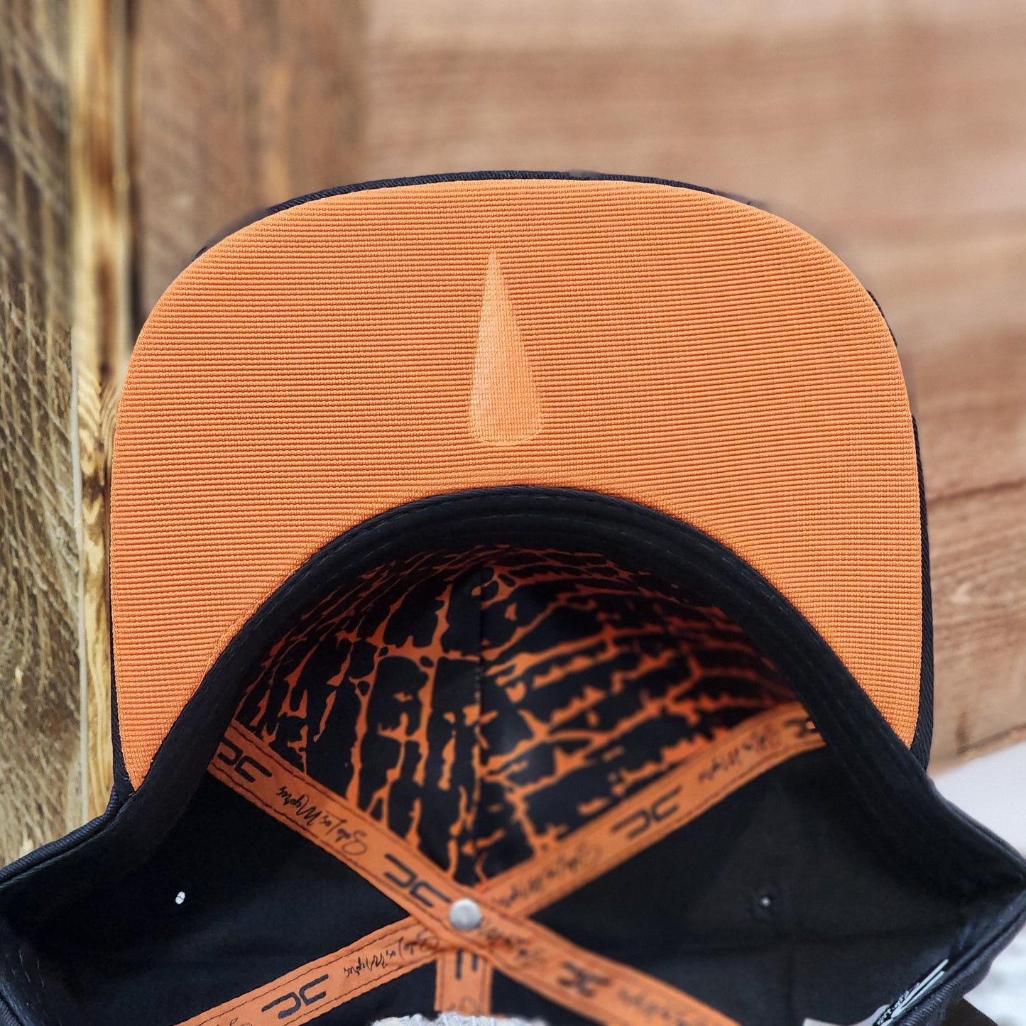 JC Hats Rhino Snapback Black/Silver