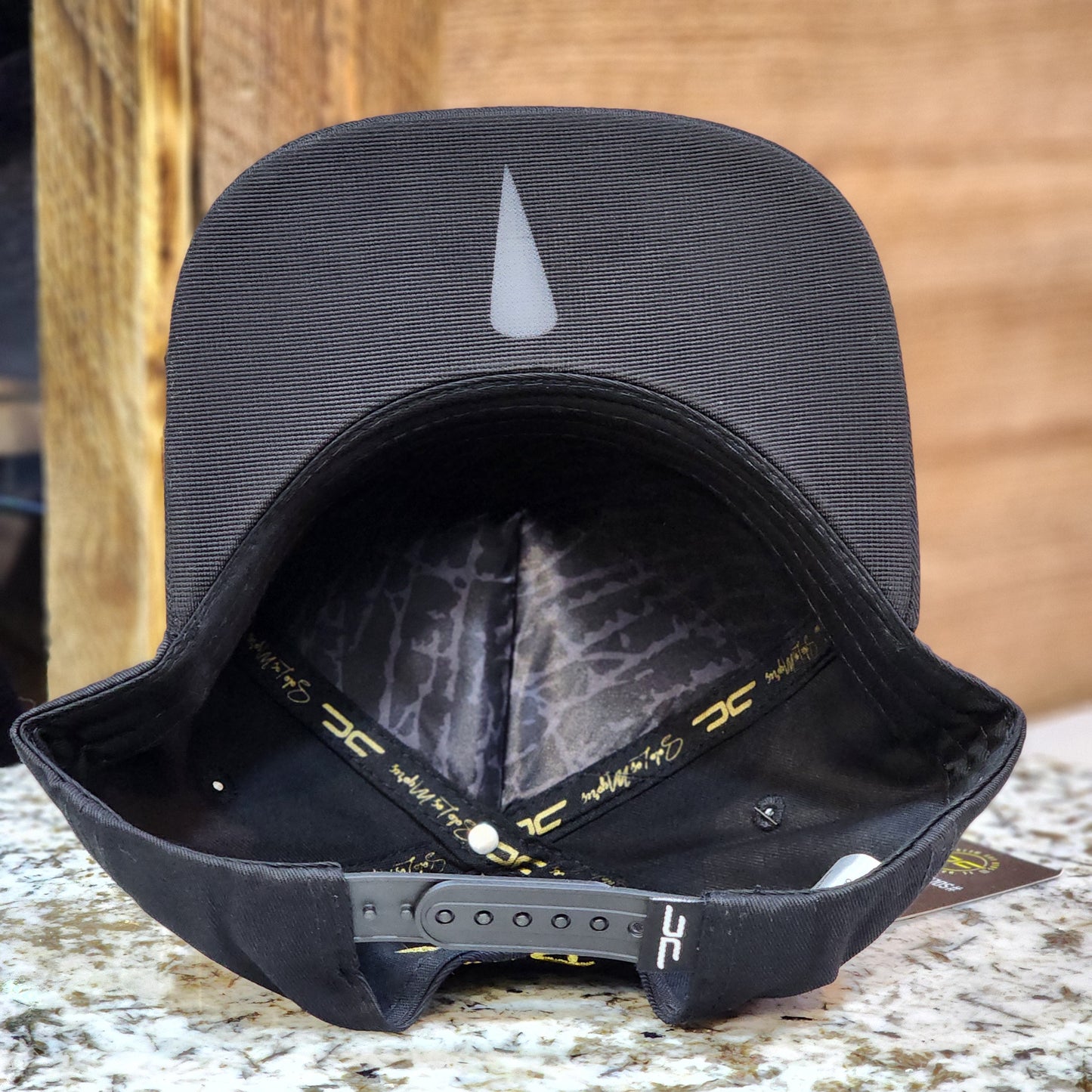 JC Hats Rhino Snapback Black/Gold