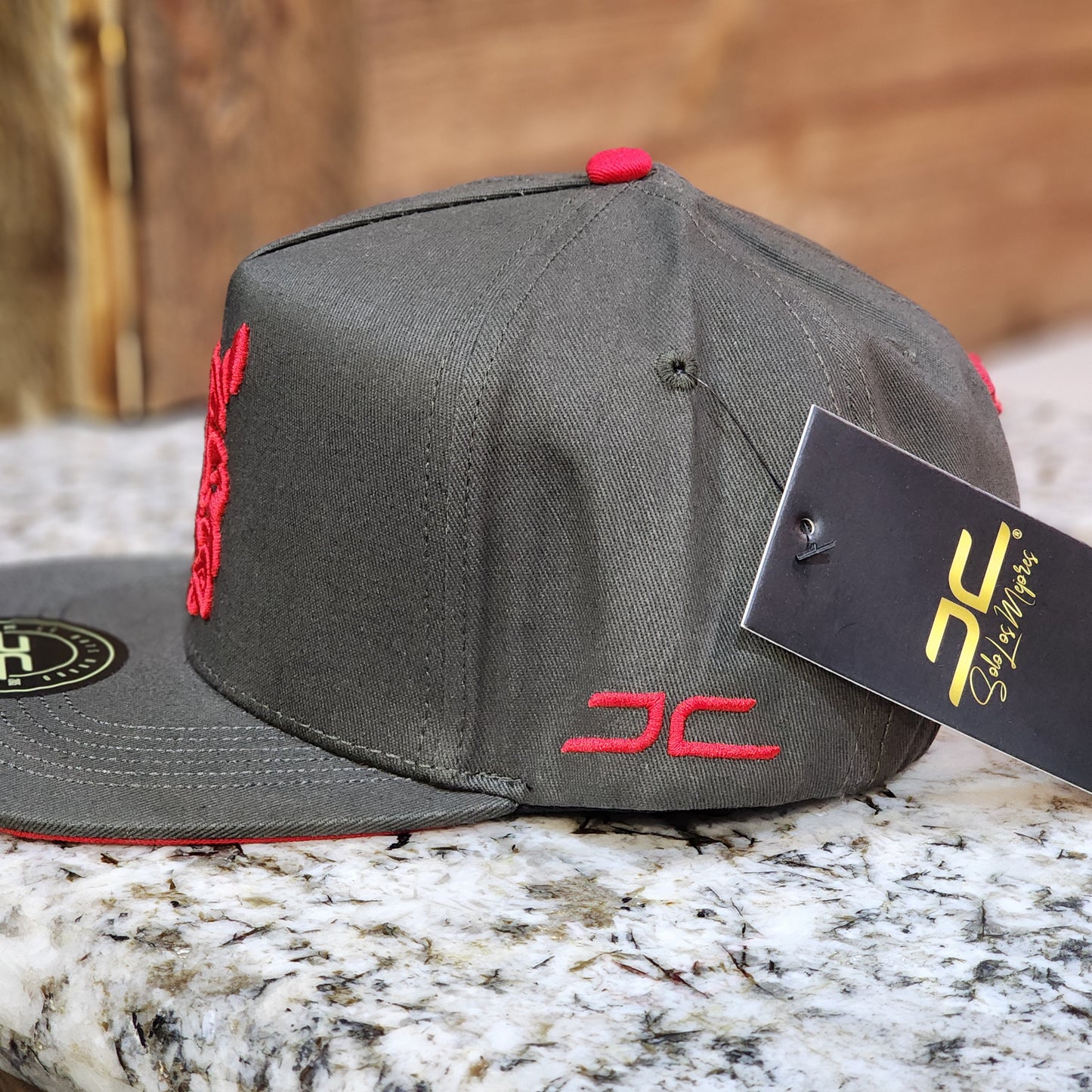 JC Hats Rhino Snapback Charcoal