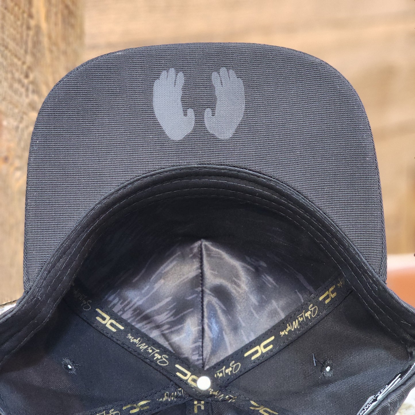 JC Hats Gorilla Snapback Black/Gold