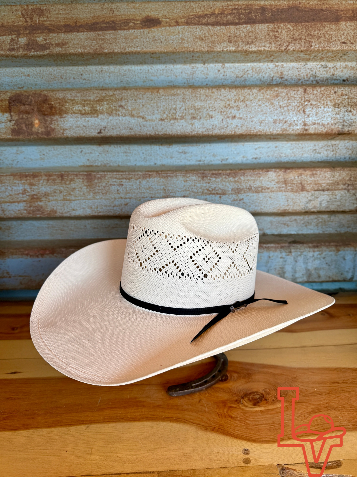 Stetson 20x Saddleman Cowboy Hat Straw Hat Natural