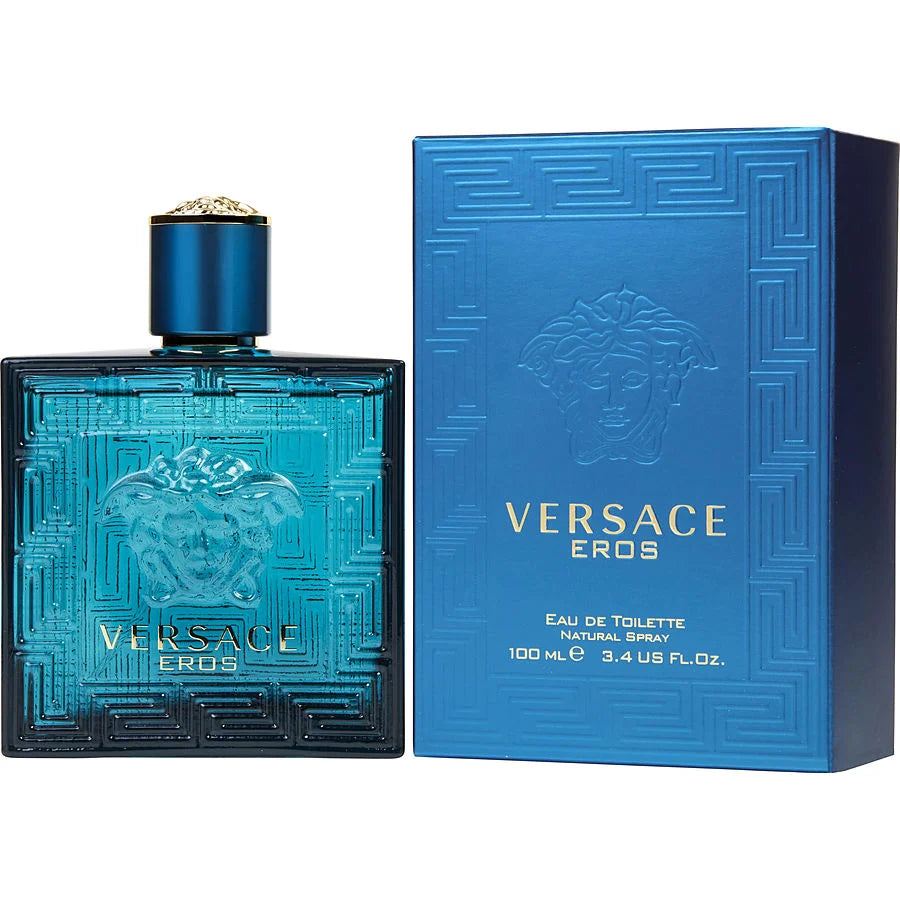 Versace Eros Man Eau de Toilette Natural Spray 3.4 OZ