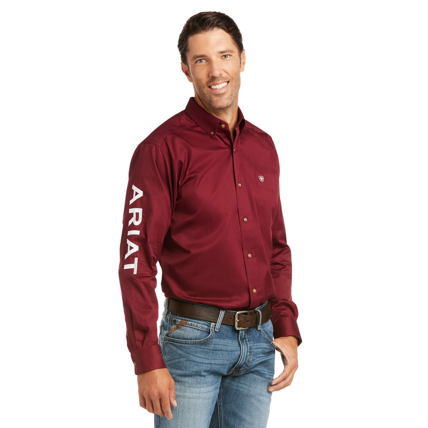 BURGUNDY/WHITE
