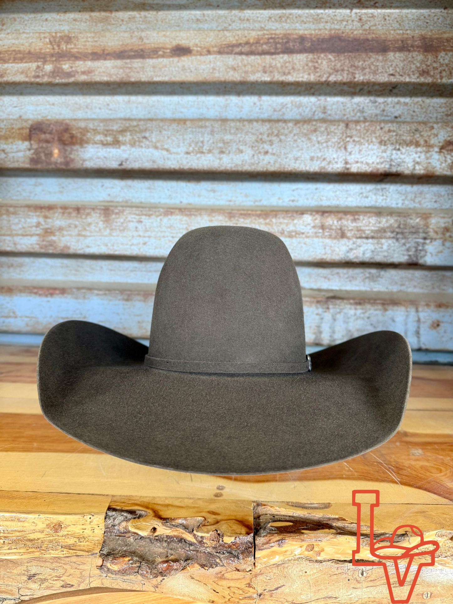 American Hat Company 10X Felt Hat Regular Crown Evergreen