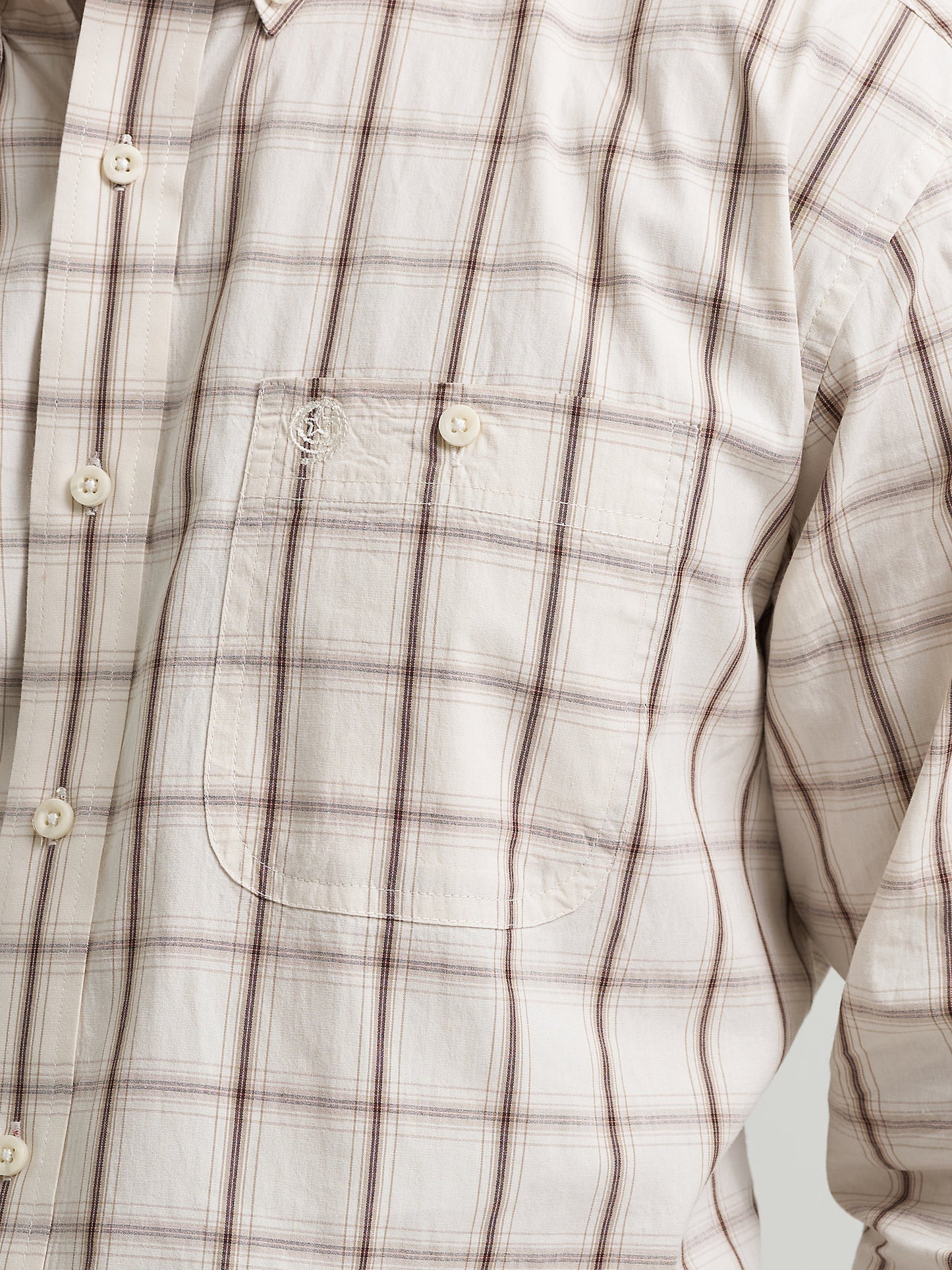 Ecru Plaid