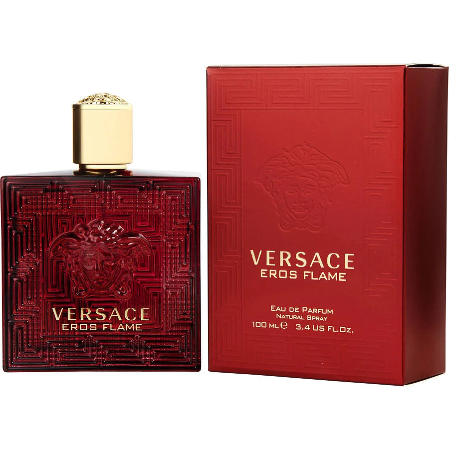 Versace Eros Flame Man Eau de Parfum Natural Spray 3.4 OZ