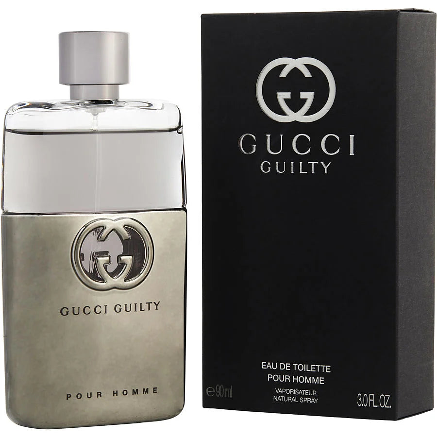 Gucci Guilty Man Eau de Toilette Pour Homme Natural Spray 3.0 OZ