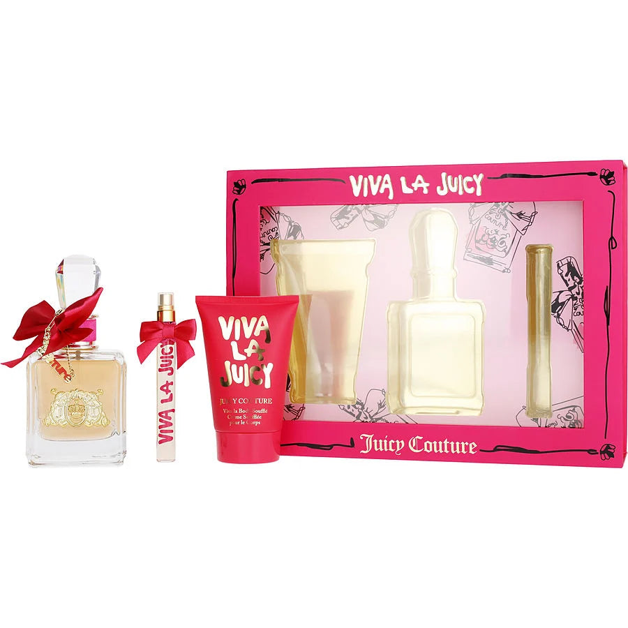 Viva La Juicy by Juicy Couture Gift Set Woman Eau de Parfum Spray 3.4 OZ