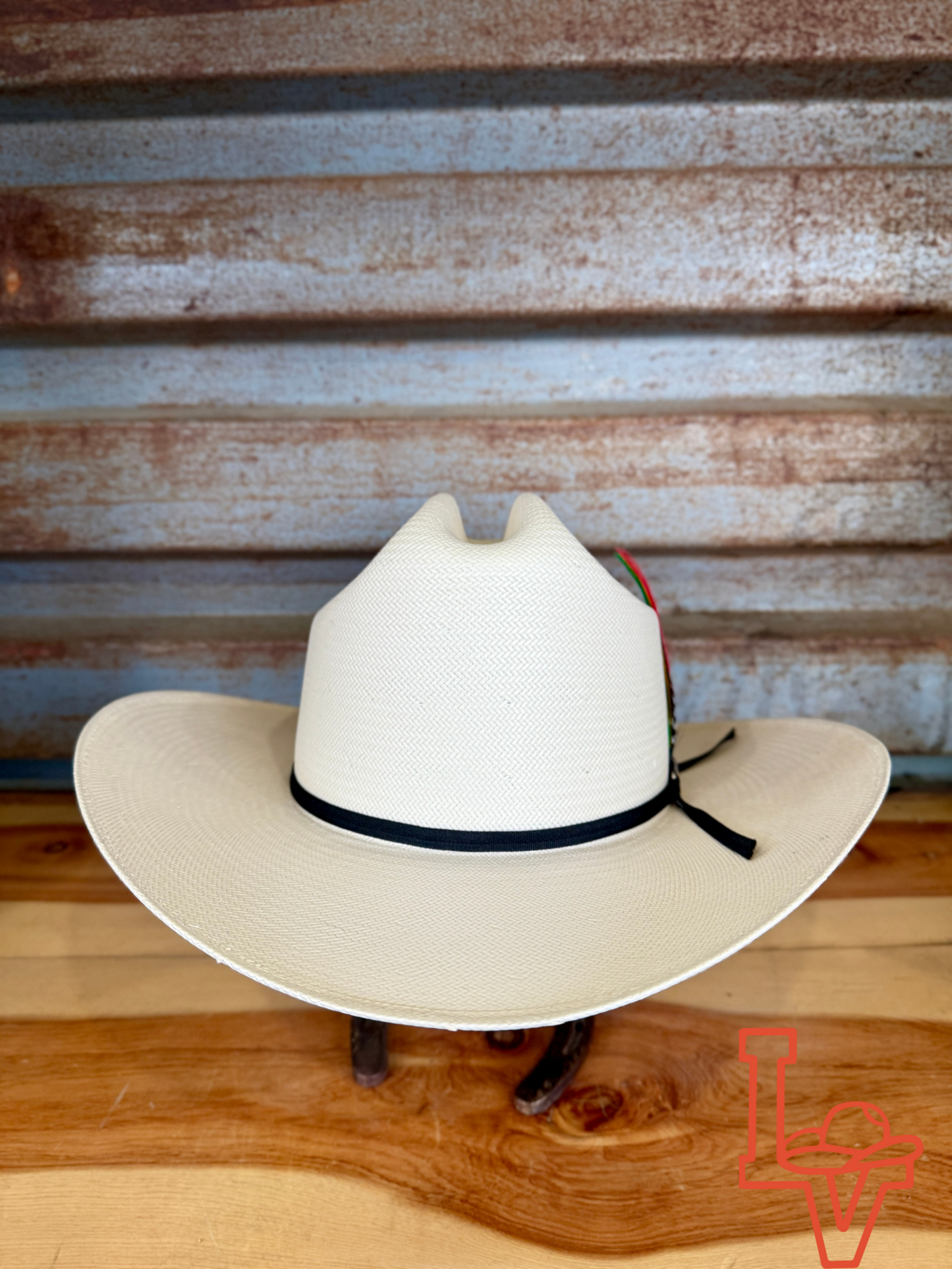 Los Vaqueros Fine Straw Hat Regular Crown 200X El Viejon White Estilo Sinaloa