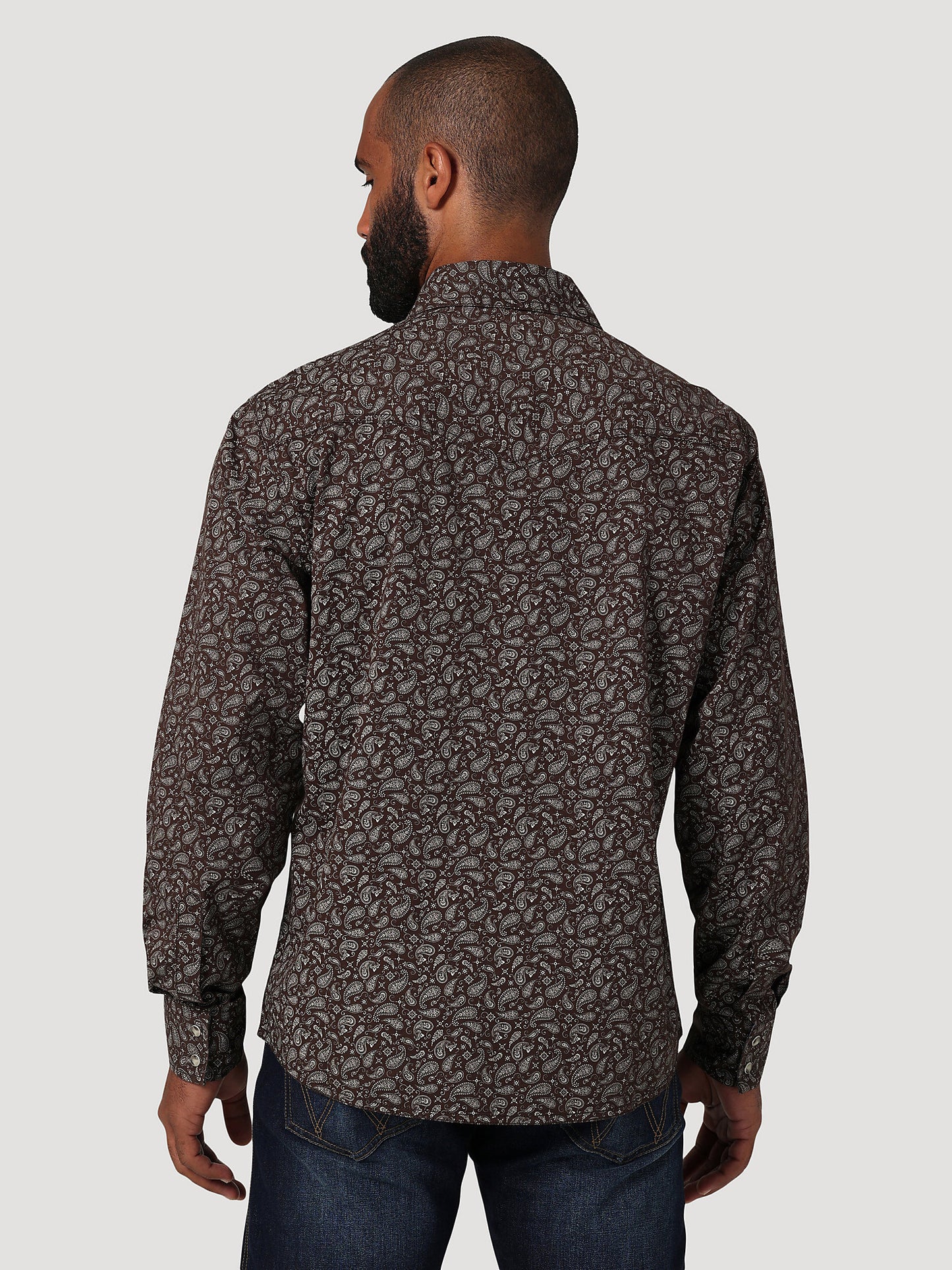 Brown Paisley