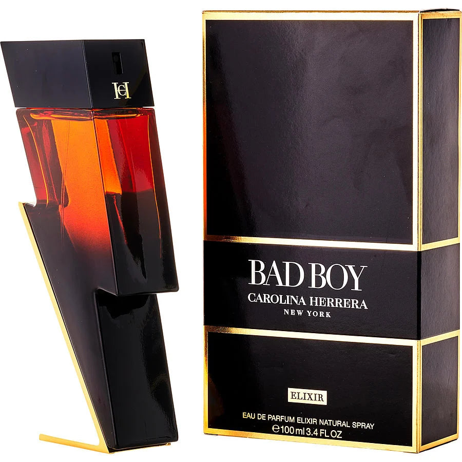 CH Bad Boy Elixir by Carolina Herrera New York Man Eau de Parfum Spray 3.4 OZ