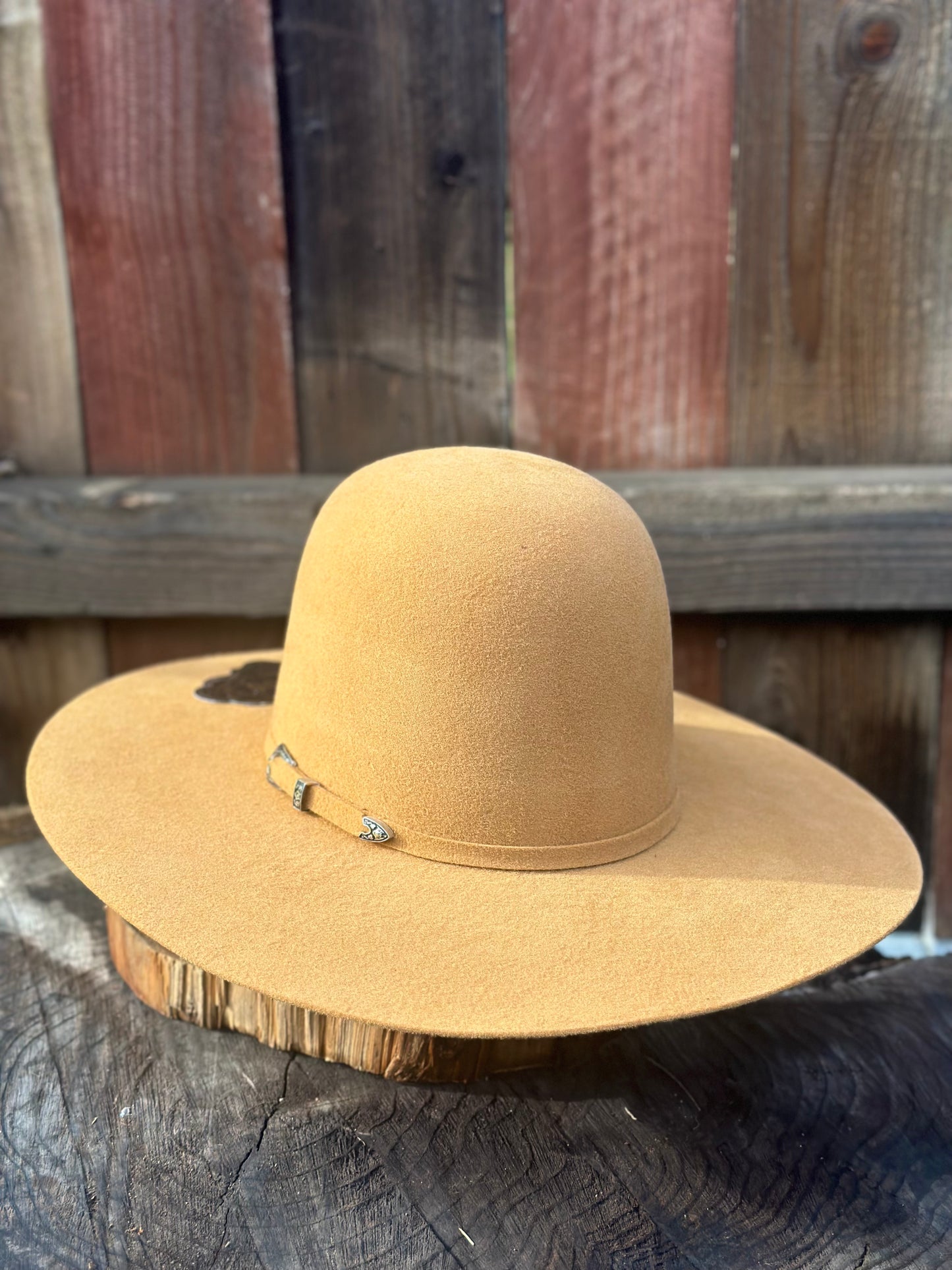 Laredo Wool Felt Hat Open Regular Crown Caramel