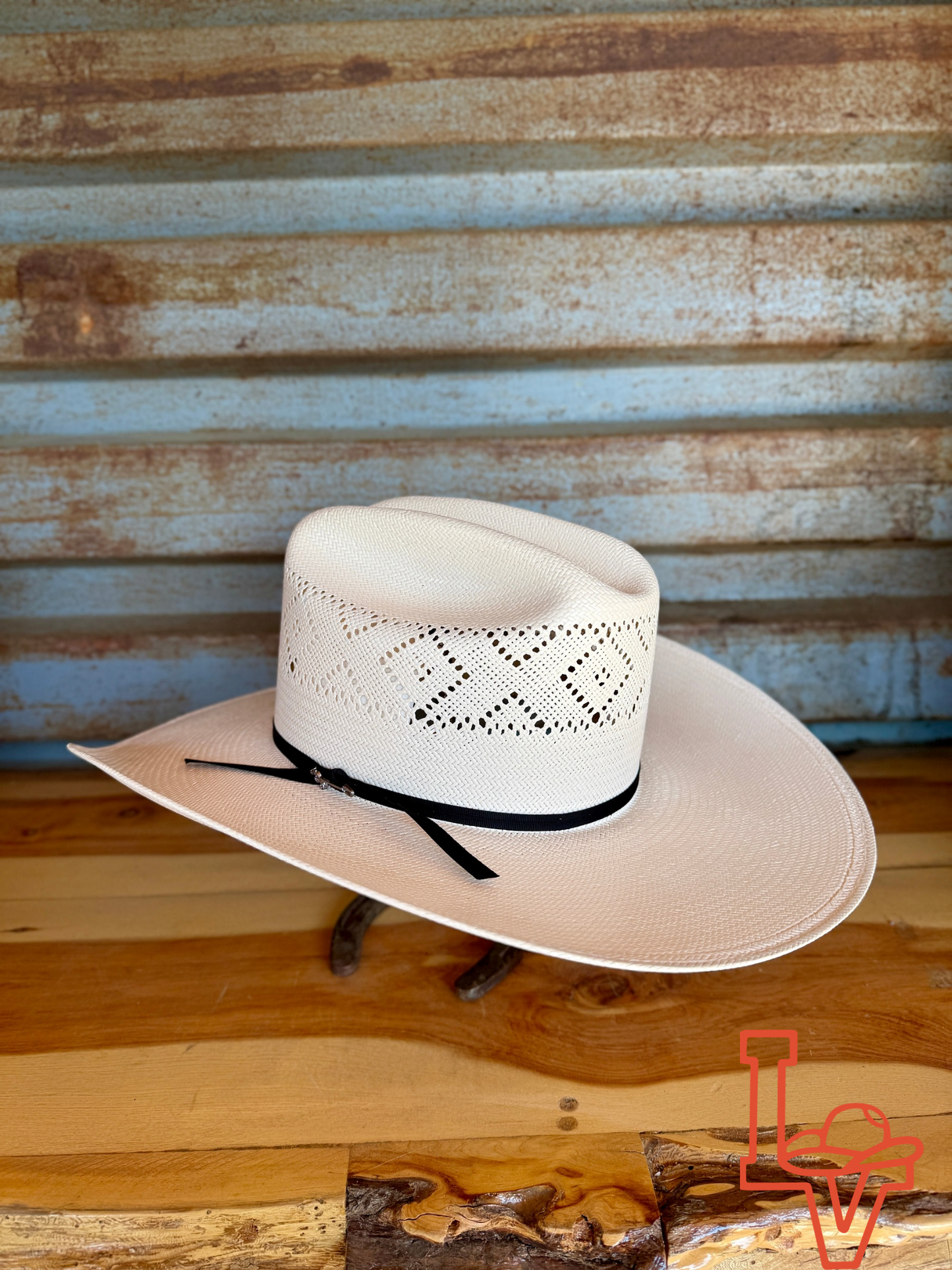 Stetson 20x Saddleman Cowboy Hat Straw Hat Natural