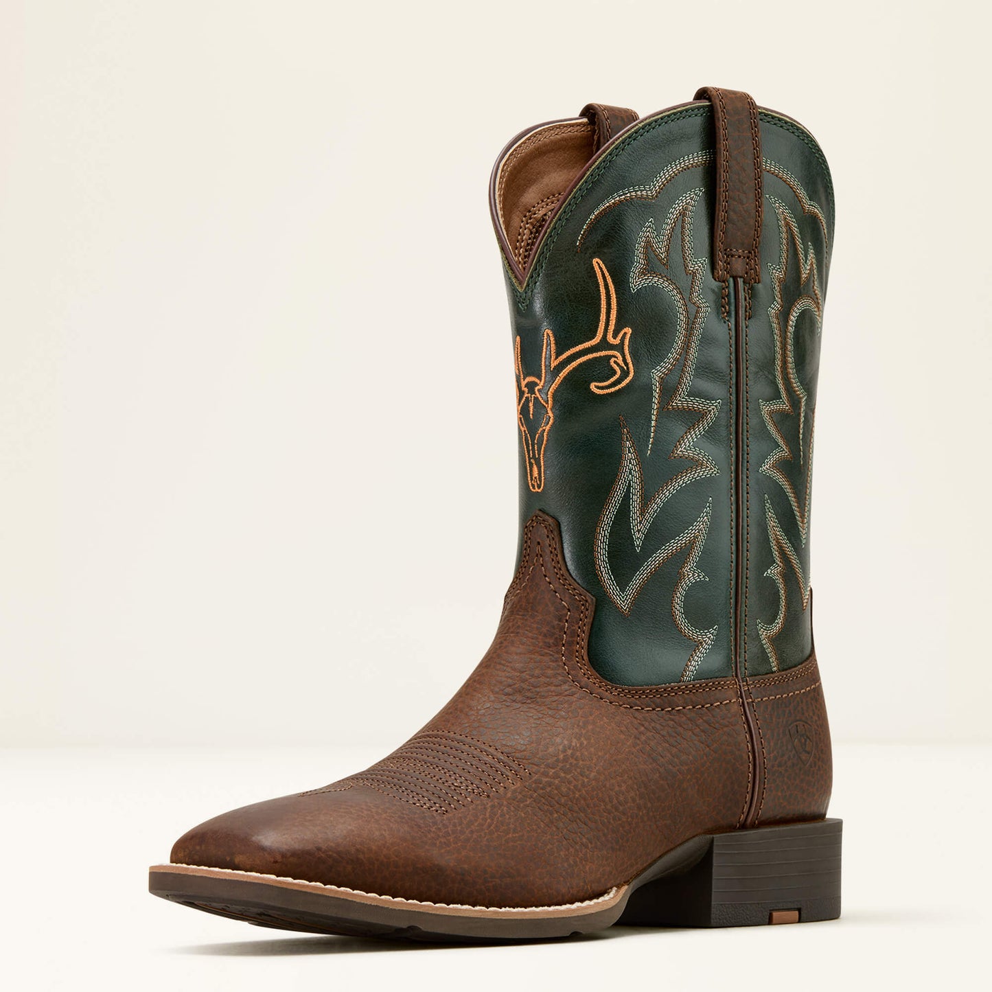 BROWN OILED ROWDY|TACK GREEN