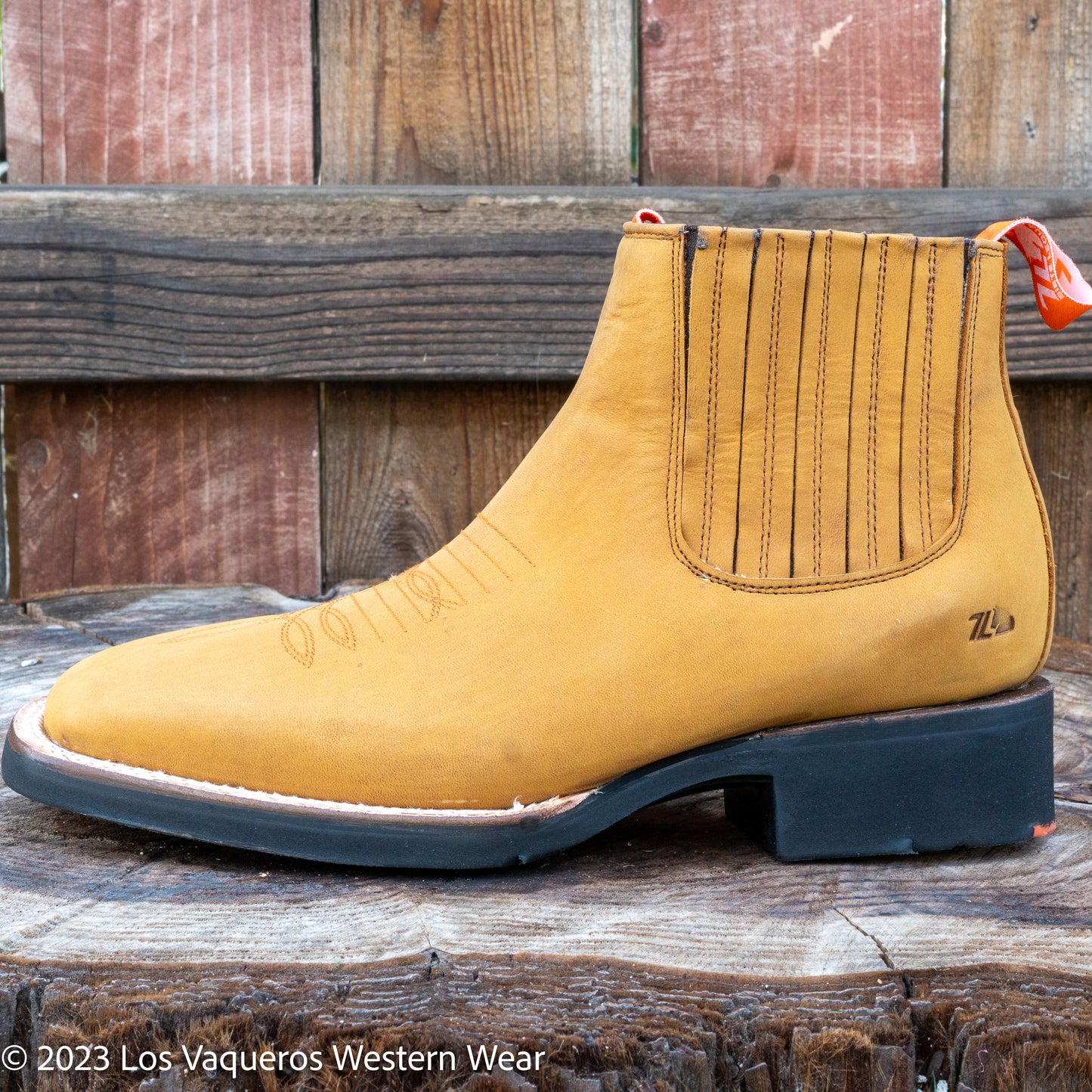 Siete Leguas Men's Nobuck Rodeo Boot Crazy Honey
