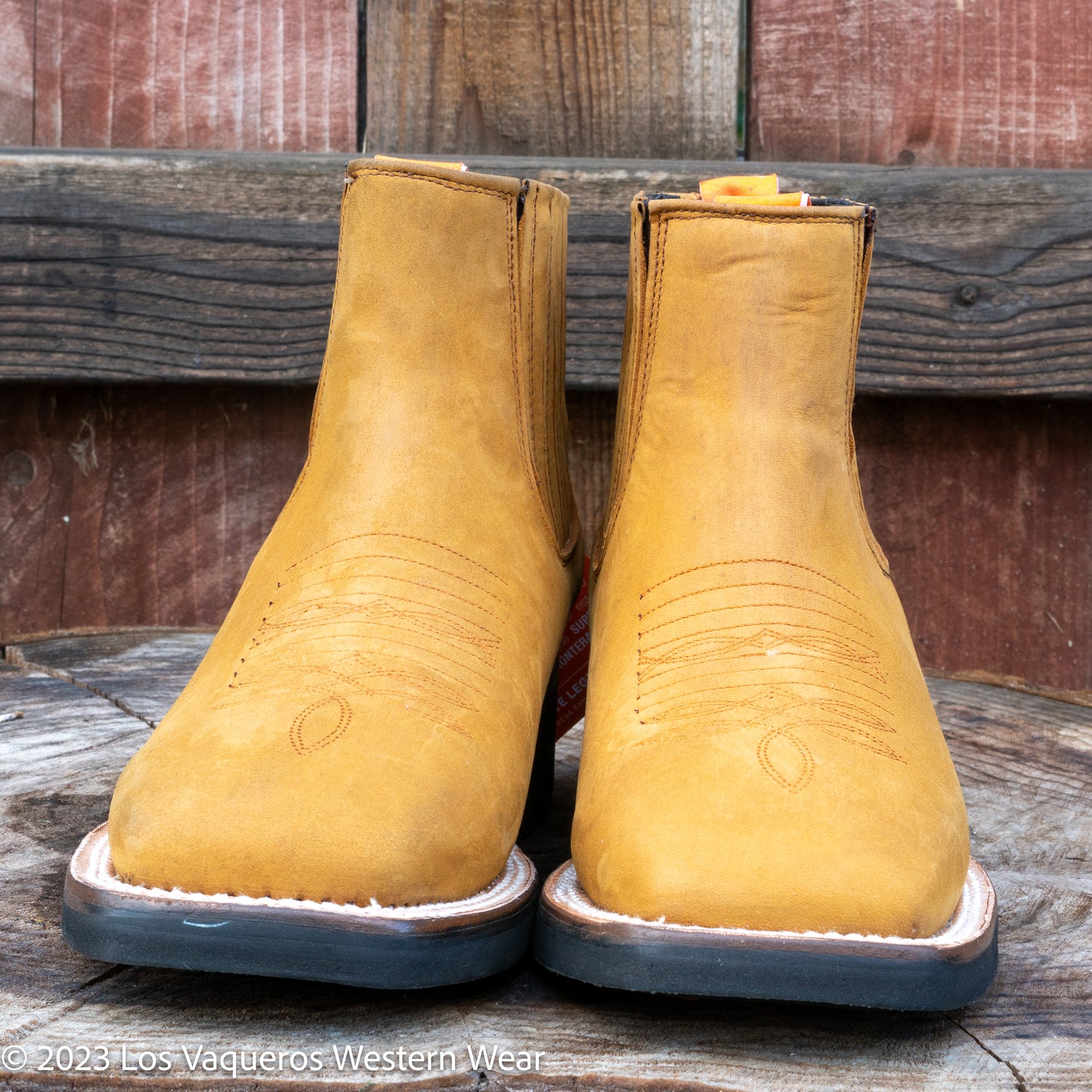 Siete Leguas Men's Nobuck Rodeo Boot Crazy Honey