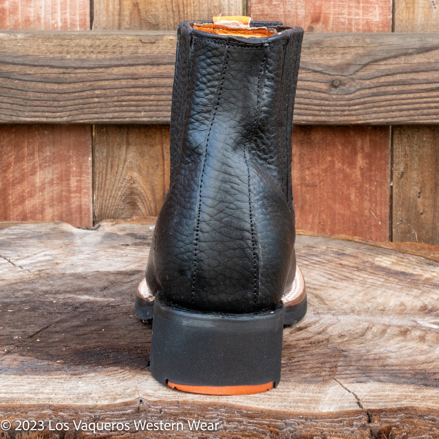 Siete Leguas Men's Bull Fight Rodeo Boot Black