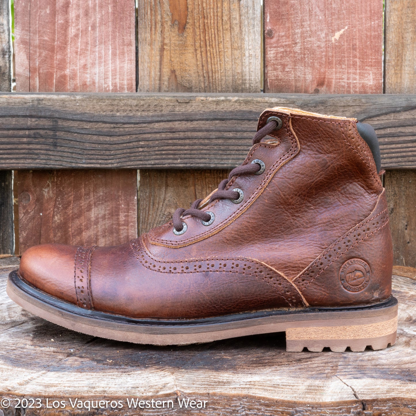 Siete Leguas Paddock Bota Con Cierre Para Hombre Whisky