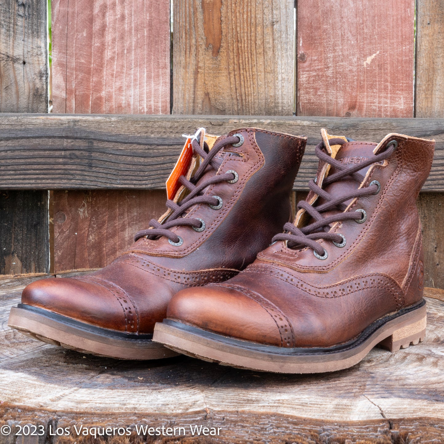 Siete Leguas Paddock Bota Con Cierre Para Hombre Whisky