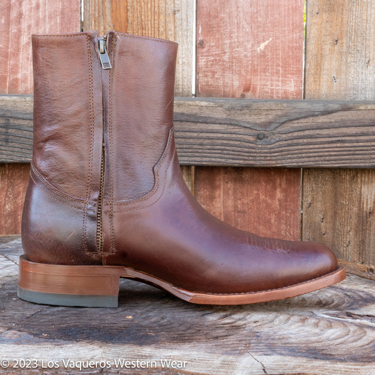 Siete Leguas Bota Paddock Con Cierre Para Hombre Whisky