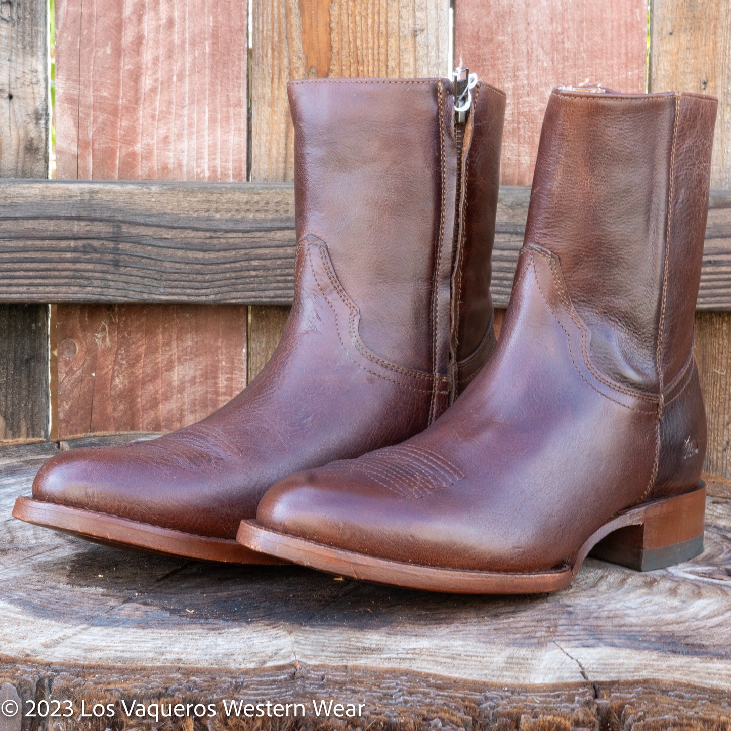 Siete Leguas Bota Paddock Con Cierre Para Hombre Whisky