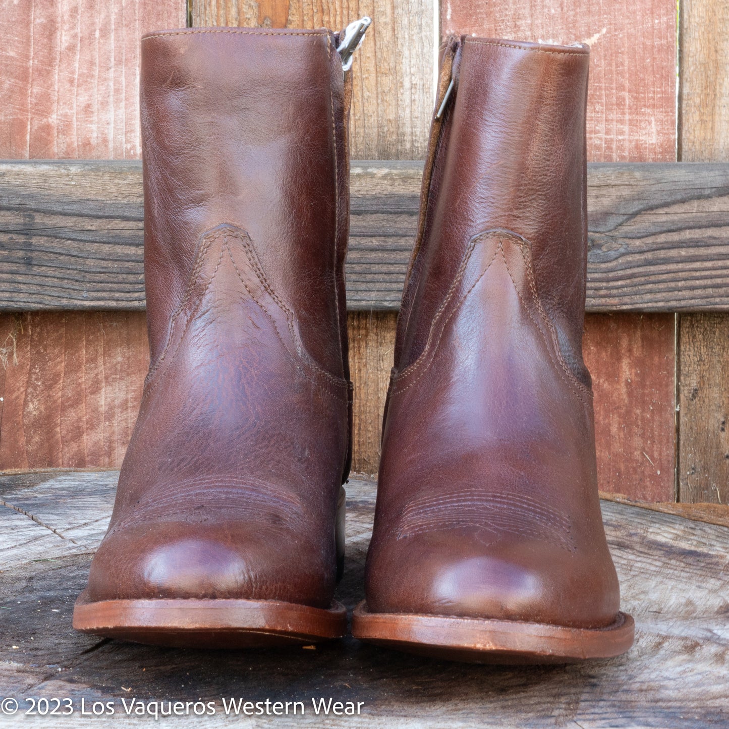 Siete Leguas Bota Paddock Con Cierre Para Hombre Whisky