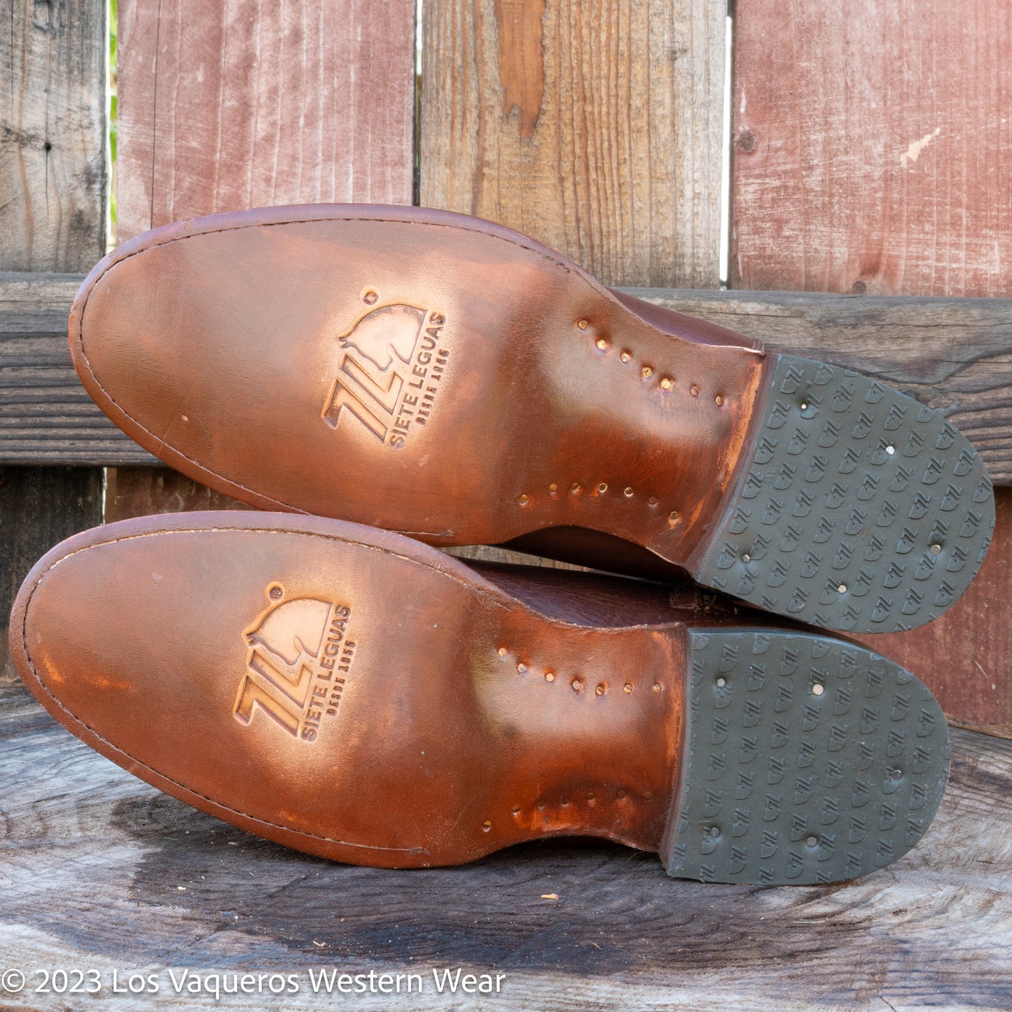 Siete Leguas Bota Paddock Con Cierre Para Hombre Whisky