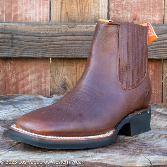 Siete Leguas Men's Bull Fight Rodeo Boot Ocre